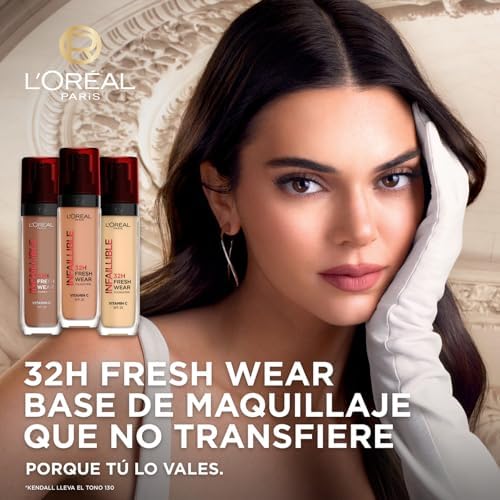 Base L'Oréal Paris Infaillible 32H Fresh Wear, 125Naturel Rosé