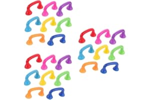 SUPVOX 24 pcs Whisper Phones Lightweight Plastic Hearing Training Tubes for Speech Therapy and Social