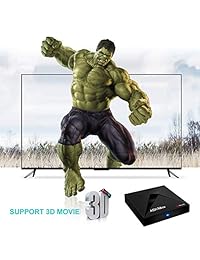 Android 9.0 TV Box Sidiwen A5X MAX 4GB RAM 32GB ROM RK3328 Quad Core 64bit Processor Support 2.4G WiFi 3D 4K Ultra HD Bluetooth 4.1 Ethernet USB 3.0