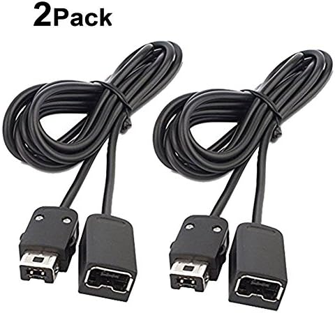 NES Classic Controller Extension Cable,Game Extender Cord 3M/10ft (2pcs), NES Extension Cord for Super Nintendo Mini Classic Edition Controller(2017&amp;2016)