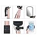 Lepamor Wired Selfie Stick with Mirror for Rear Camera No Battery Charging Portable for iPhone X, iPhone 8, iPhone 8 Plus, iPhone 7, iPhone 7 Plus, iPhone 6s, iPhone 6s Plus, iPhone 6, iPhone 6 Plus
