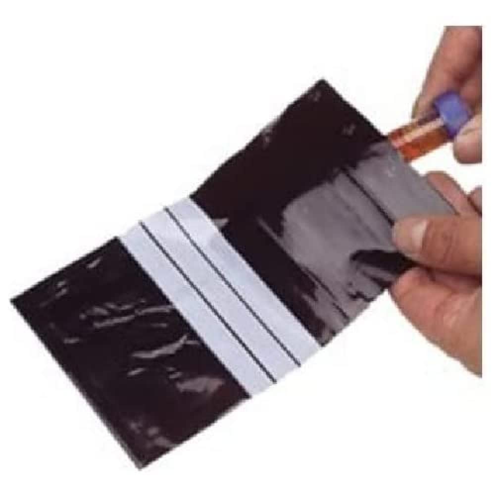 Neolab 1 7133 LDPE Plastic Bags 160 mm width 220 mm height, Black (Pack of 100)