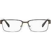 Armani Exchange mens Ax1017 Rectangular Prescription Eyewear Frames
