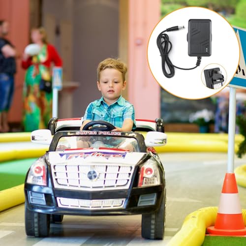 Kids' Electric Ride-Ons 6v Charger, 6v Battery Charger for Kids Car Charger, Kids Electric Car Charger Compatible with Electric Quad Bikes & Other Same Model Electric Vehicles with LED Indicator