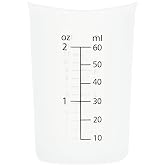 The Laundress Silicone Measuring Cup for Machine &amp; Hand Washing, 2 Oz/60 ml | Reusable Laundry Measuring Cup with Double-Ended Spouts for Fabric Conditioner &amp; Detergent Dosing