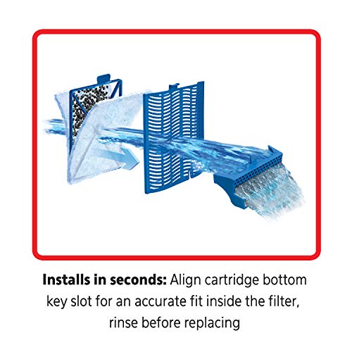 Aqueon Ersatz-Filterpatronen Large – Mit 25 % Mehr Aktivkohle, Für QuietFlow & Andere Filter, 4er-Pack