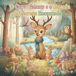 Livro O Cervo Falante e o Segredo da Floresta Encantada