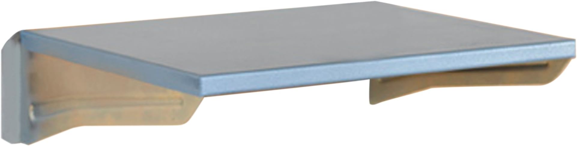 Triton Products 1780 Storability Steel Shelf 15-Inch W by 5/8-Inch H by 11-3/4-Inch D Gray Epoxy Coated with Lock-On Hanging Brackets