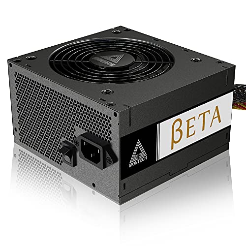 Montech BETA Series 650 Watt, 80+ Bronze Certified Power Supply, Japanese Capacitors, 120mm