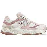 New Balance 9060 'Rose Pink' (BSGVH6726, US Footwear Size System, Big Kid, Women, Numeric, Wide, 7)