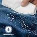 Bedsure Flannel Fleece Blanket - 300GSM NANOTEX Microfiber Blanket, Resists Spills & Releases Stains - All-Season Couch Blanket, Office Lap, Travel Camping Blanket - Twin 60