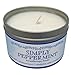 Our Own Candle Company Soy Wax Aromatherapy Candle, Simply Peppermint, 6.5 Ounce