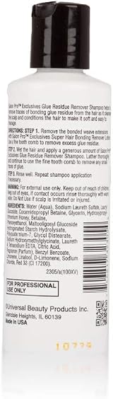 SalonPro Hair Glue Remover Shampoo 118 ml Brand SalonPro view 2