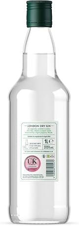 by Amazon London Dry Gin 1L Brand London Dry Gin 40% ABV view 2