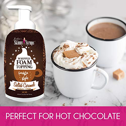 Jordan's Skinny Syrups Salted Caramel Whipped Foam Topping Pricepulse