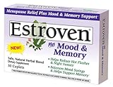 Estroven Plus Mood & Memory Caplets for Menopause, 30-Count Boxes (Pack of 2)