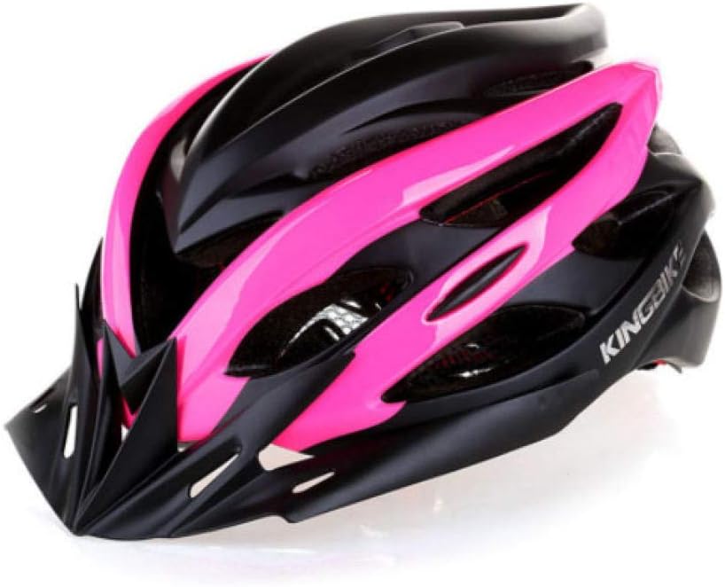 pink mountain bike helmet