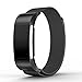 CIDETTY For Fitbit Charge 2 Band, Stainless Steel Milanese Loop Metal Bracelet Strap with Strong Magnetic Clasp for Fitbit Charge 2