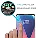 LG V30 Full Screen Coverage Tempered Glass Screen Protector, Ultra-Clear Premium/Anti-Scratch/Shatterproof/Anti-Fingerprint/Bubble Free/LCD HD High Definition For LG V30