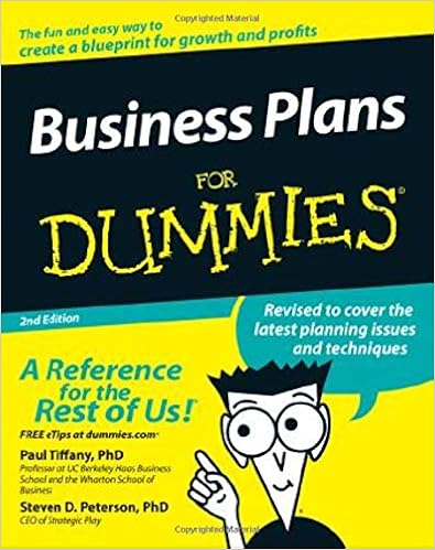 Amazon Com Business Plans For Dummies 9780764576522 Paul