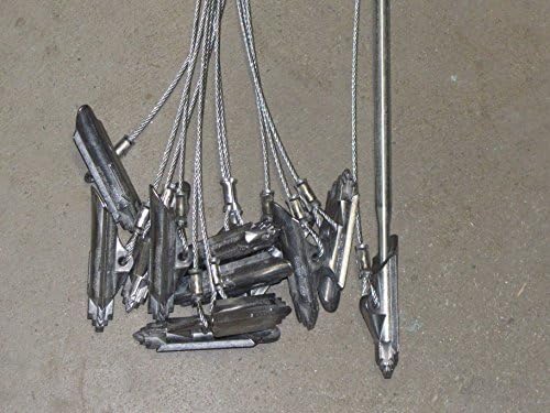 6 x Duckbill 40-DB1 Earth Anchors 18" long with Drive Tool