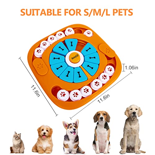 MateeyLife Dog Puzzle Toys For Large Dogs, Dog Treat Puzzle for