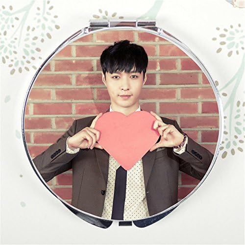 Kpop EXO SEHUN KAI TAO XIUMIN Cosmetic Mirror Glasses Make-up Mirror (LAY)