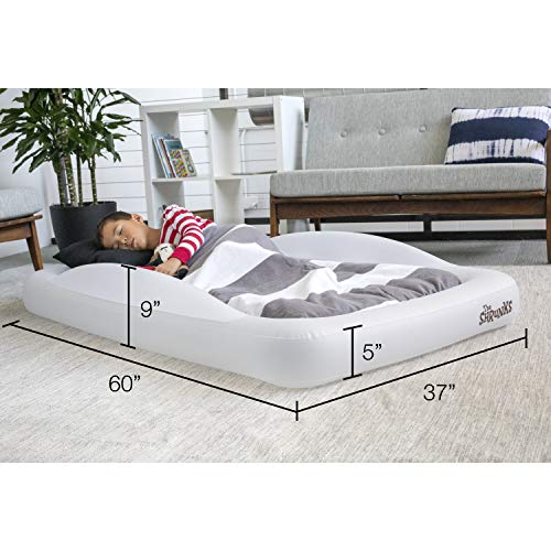 The Shrunks Toddler Travel Bed Portable Inflatable Air Mattress Bed for