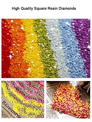 4 Sqailer+Painting+Rhinestone+Embroidery+Decoration