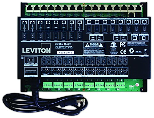 Leviton 95A01-1 Hi-Fi 8-Zone, 8-Source, Main Assembly