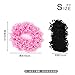 Goody Ouchless Womens Hair Scrunchie - 5 Count, Chenille & Cotton - Suitable for All Hair Types - Hair Accessories for Women Perfect for Long Lasting Braids, Ponytails and More - Pain-Free
