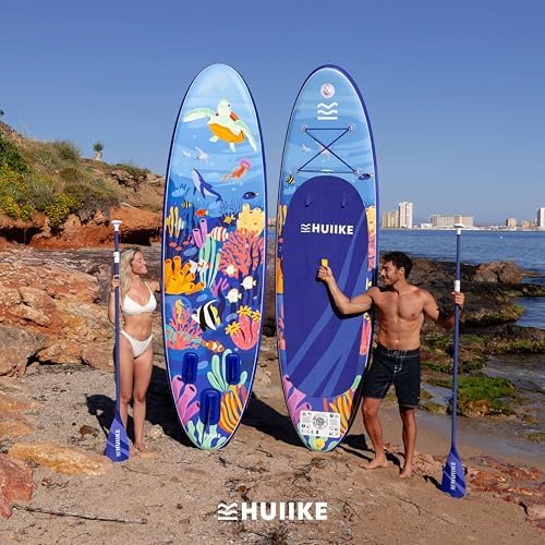 Paddle Gonflable Adulte 10' - 12' avec Accessoires Inclus