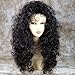 Amazing Sexy Wild Untamed Long Curly Wig Black Brown Ladies Wigs WIWIGS