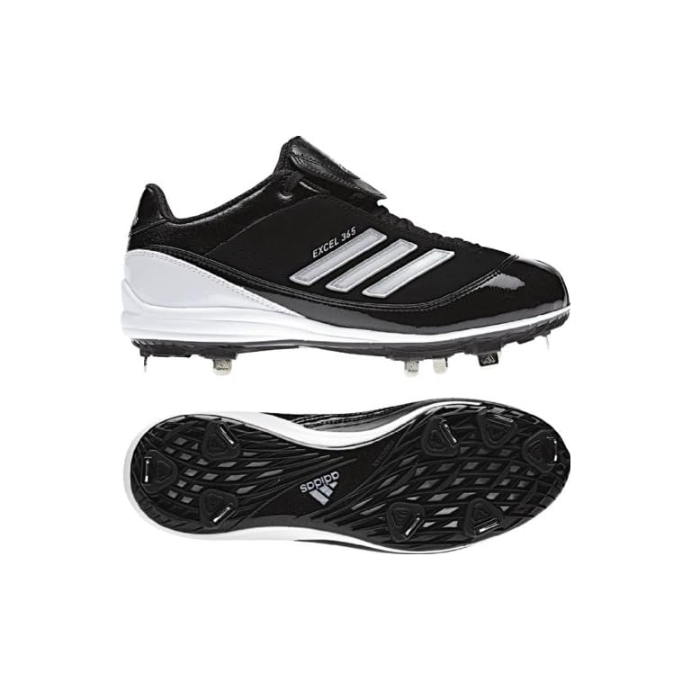 adidas New Abbott Pro Metal W Softball Cleat Womens 12 Black/White