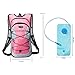 Hydration Backpack With Water Bladder(70 Oz/2L) Cooling Towel 3 in 1,Thermal Insulation Pack Keeps Liquid Cool up to 4 H,for Cycling,Climbing,Hiking&Camping ,Skiing by Yesing (Pink)