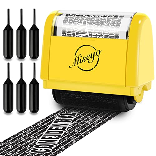 Miseyo Identity Theft Protection Roller Stamp