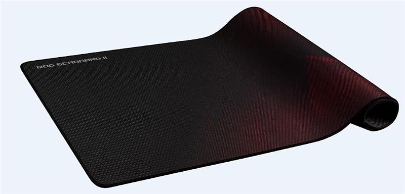 ROG Scabbard II - Tapete de Rato Gaming Estendido (revestimento protetor repelente a água, óleo e pó, bordas planas resistentes ao desgaste e base de borracha antiderrapante)