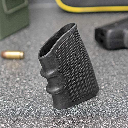 BOOMSTICK Gun Accessories Grip Glove Tactical Grip Glove Sleeve Fits: Ruger SR9, SR40, Full Size Handguns/Pistols, Black - Thumbnail 4