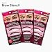i ENVY BY KISS STICK-ON BROW STENCIL FOR PICTURE PERFECT EYEBROW (7 PAIRS) KPSS
