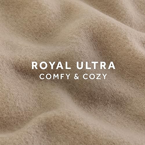 Sunbeam Royal Ultra Fleece Heated Electric Blanket Twin Size, 84" x 62
