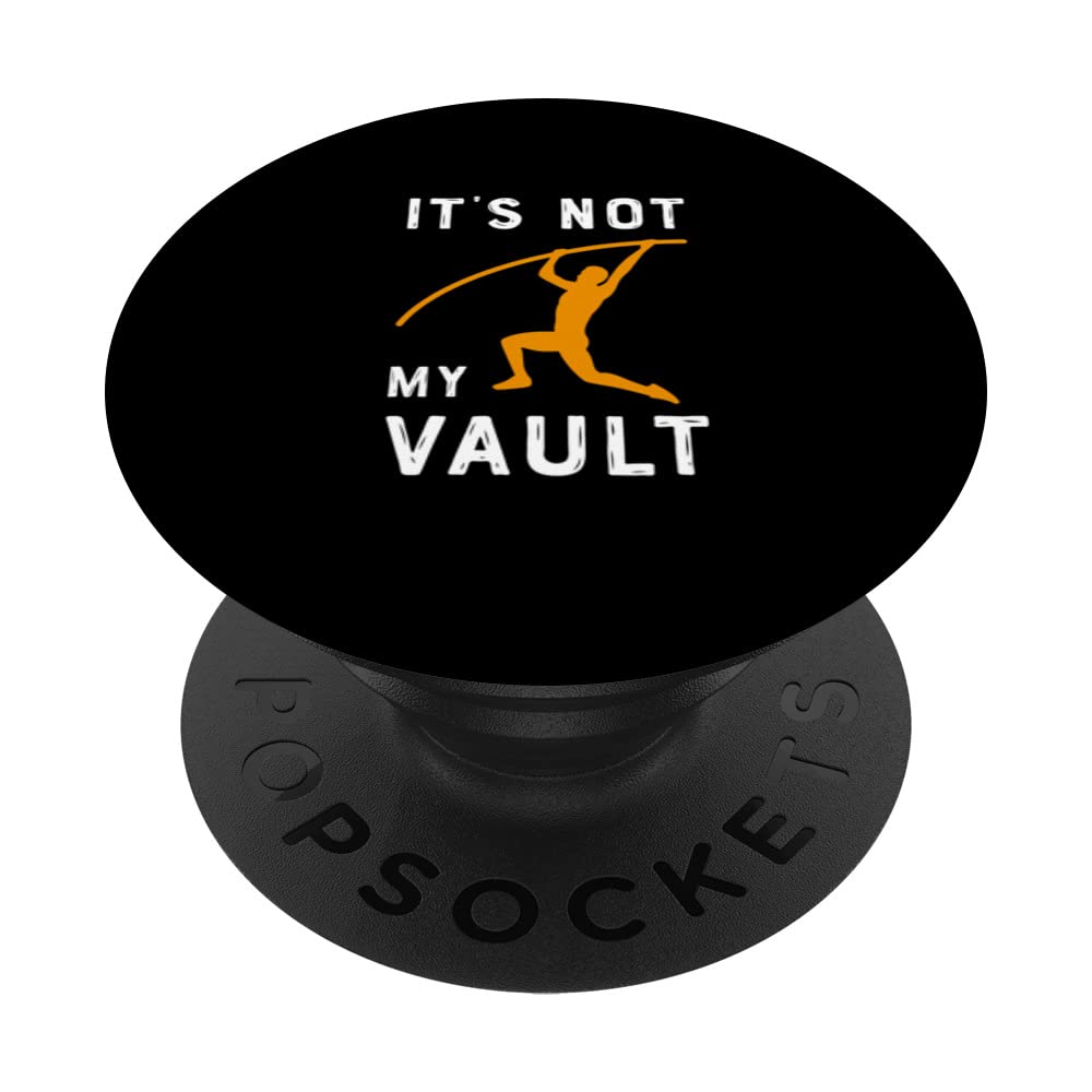 Pole Jumping I Athletics Design for Pole Vault Athlete PopSockets Swappable PopGrip โ image 1
