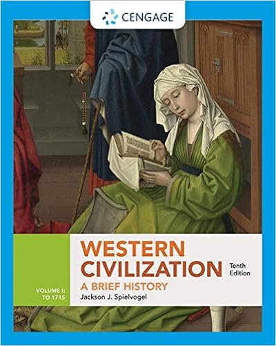 Western Civilization A Brief History Volume I To 1715 Spielvogel Jackson J 9780357026731 Books