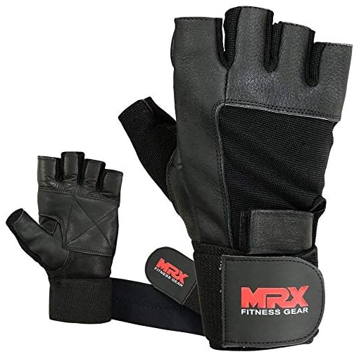 MRX Weight Lifting Gloves Gym Fitness Exercise Bodybuilding Workout Powerlifting - Image 4