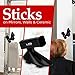 HSI Professional Flat Iron Holder - Heat Resistant Heavy Duty Hair Iron Stand - Easy to Install Storage for Personal or Professional Use