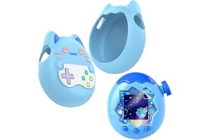 Floweringbeter Screen Shield Silicone Case For Tamagotchi Paradise With Lanyard Designed For Protection And Portability Of Pe