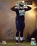 Autographed Jarran Reed (Seattle Seahawks) Photo - Authentic 8x10 Mcs Holo - Autographed NFL Photos