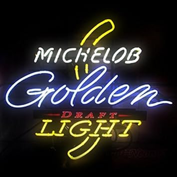 Desung New 24 X20 Michelob Golden Light Draft Neon Sign Multiple Sizes Available Man Cave Signs Sports Bar Pub Beer Neon Lights Lamp Glass Neon Light Dx239 Amazon Com