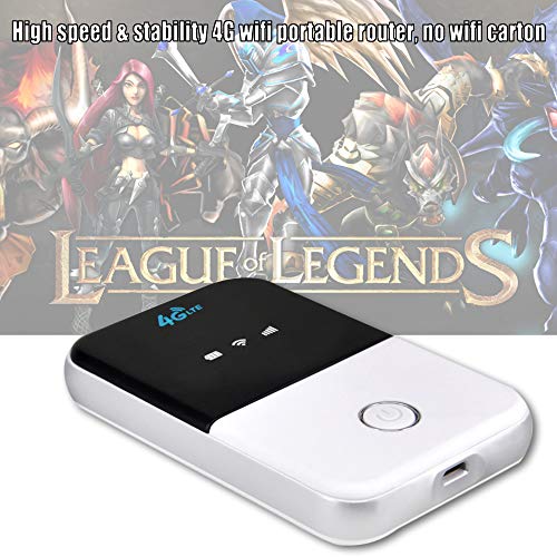 Carrfan 4G LTE Wireless Router Portable Router Mobile WiFi for Car Outdoor Traveling
