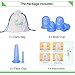 Kestie Anticellulite Vacuum Suction Cups – High Grade Hypoallergenic Silicone for Safe Cellulite Removal – Superior Suction Treats Stretch Marks & Acne – Bonus 6 Pack for All Body Massage with e-Book