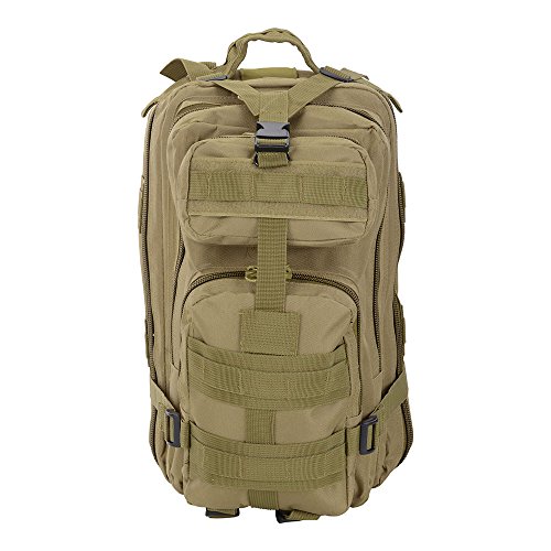 AW 30L Mud Color 17"x10"x12" Sport Hiking Bag Oxford Nylon Backpack Travel Climb Military Tactical